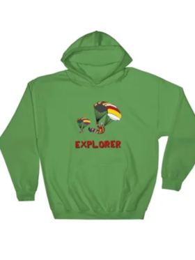 Explorer Hoodie Stranger Things front
