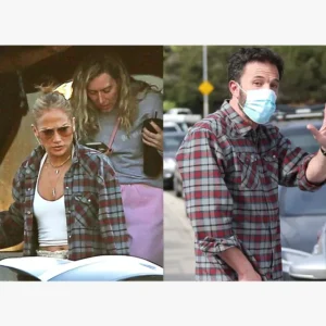 Jennifer Lopez Ben Affleck Cotton Shirt