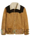 John Dutton Yellowstone S03 Ep08 Brown Jacket front