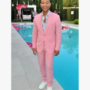 John Legend Pink Suit The Voice