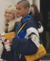 Jordan Alexander Gossip Girl Season 2 Blue Color Block Jacket Overveiw