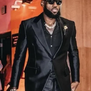 Los Angeles NBA Lakers Super Welterweight Boxing Pregame LeBron James Suit For Sale