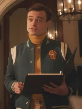 Max Wolfe Gossip Girl Season 2 Green Bomber Jacket