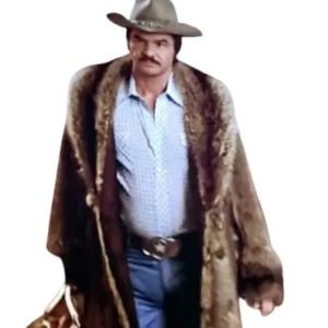 Mens Burt Reynolds Long Fur Coat For Sale