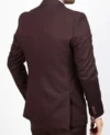 Mens Imperial Maroon Three Piece Prom Wedding Suit On Sale 