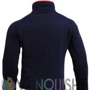 Mens Ted Lasso Jason Sudeikis Suit – Football Coach Lightweight Fleece Jacket back