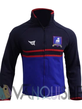 Mens Ted Lasso Jason Sudeikis Suit – Football Coach Lightweight Fleece Jacket front