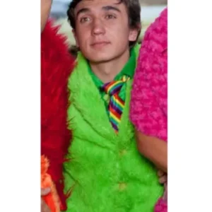 Miguel Perez Familia Peluche Green Fur Coat