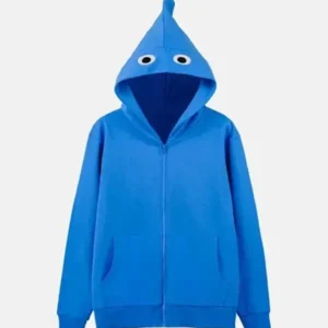 Pikmin Multi Style Hoodie blue front