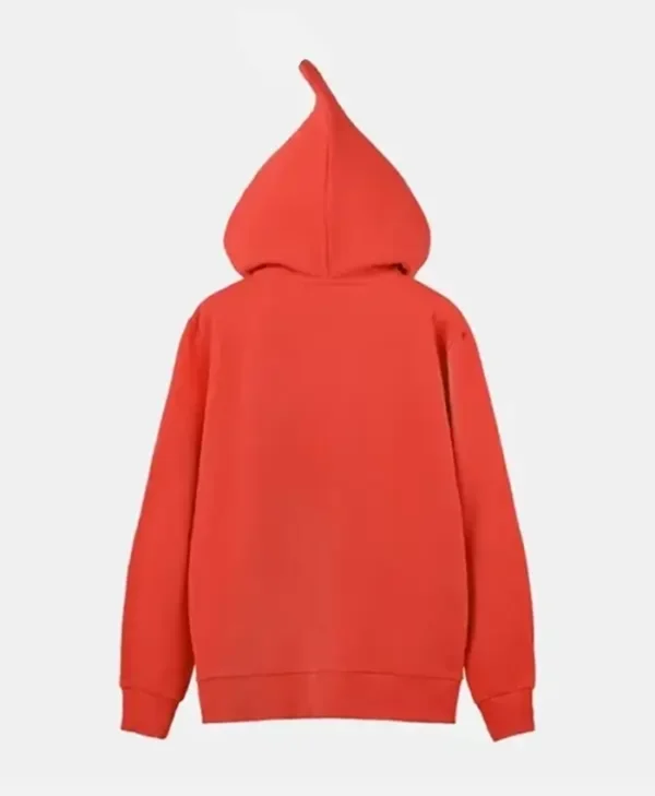 Pikmin Multi Style Hoodie red back