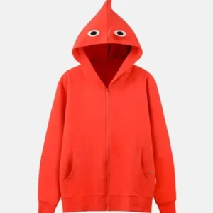 Pikmin Multi Style Hoodie red front