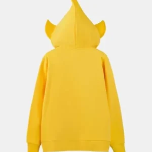 Pikmin Multi Style Hoodie yellow back