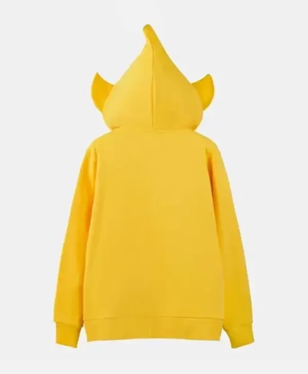 Pikmin Multi Style Hoodie yellow back