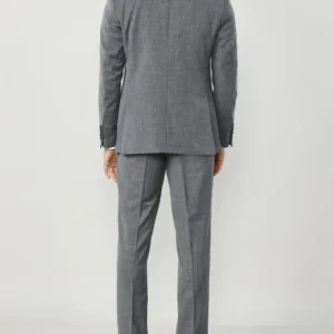 Purchase Mens Checked Slim Fit 3 Piece Suiting Fabric Dinner Suit