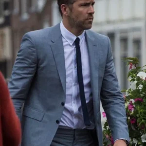 Ryan Reynolds Hitman’s Mens Bodyguard Suit