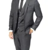 Shop Mens Imperial Grey Three Piece Dinner Prom Wedding Dress Suit