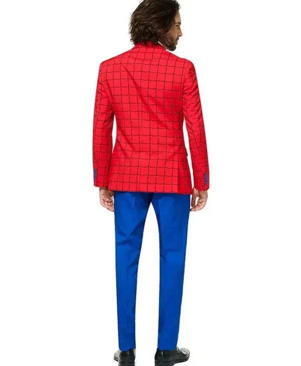 Spider Man Tuxedo Dress Suit back