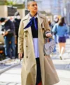 TV Series Gossip Girl 2021 Julien Calloway Beige Trench Coat