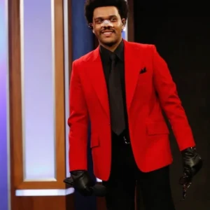 The Weeknd Red Suits