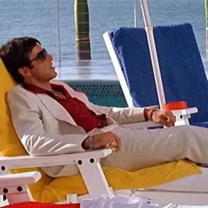 Tony Montana White Suit right