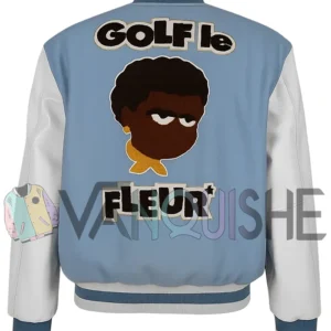 Tyler The Creator Multicolor Varsity Jacket back
