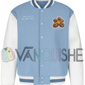 Tyler The Creator Multicolor Varsity Jacket front