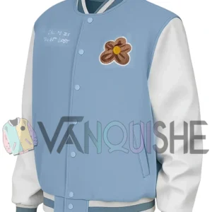 Tyler The Creator Multicolor Varsity Jacket left
