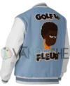 Tyler The Creator Multicolor Varsity Jacket left back