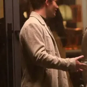 Unisex Adam Chanler Gossip Girl Brown Corduroy Blazer