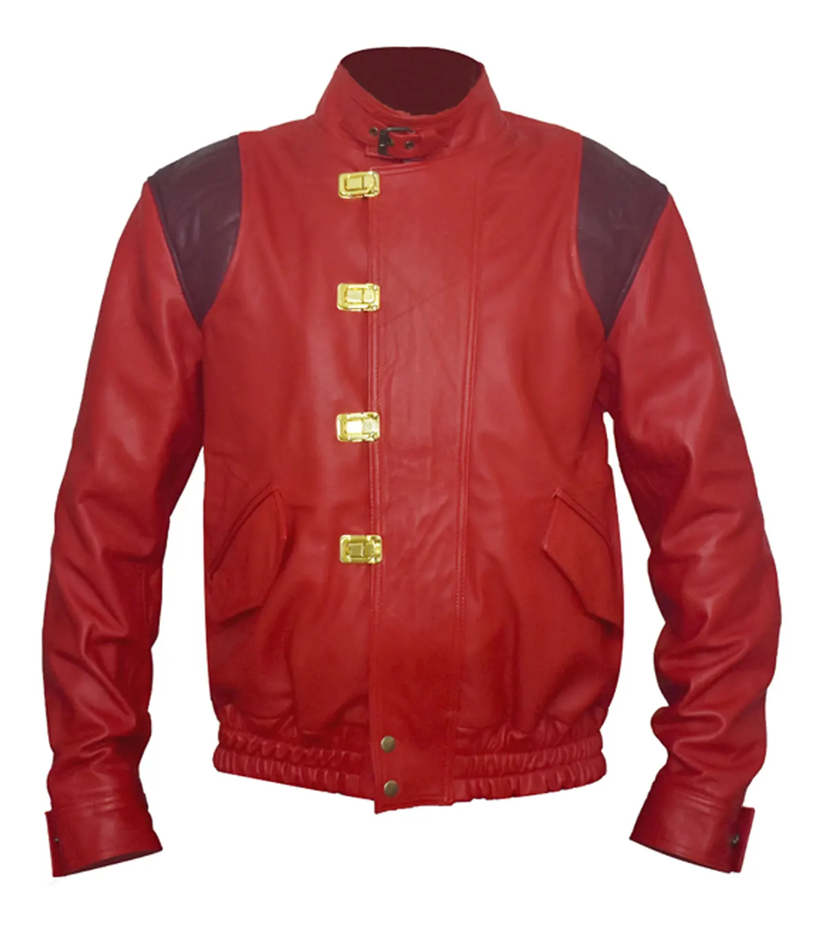 Akira Kaneda Capsule Logo Leather Jacket - Vanquishe