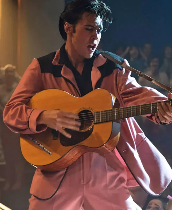 elvis pink suit