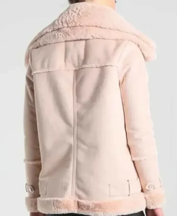 Adele Women's Shearling Sheepskin Leather Jacket