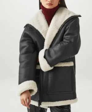 Aoife Women's Shearling Sheepskin Leather Jacket