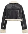Cara Womens Shearling Sheepskin Leather Jacket