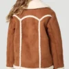 Patricia Women's Shearling Leather Jacket On Sale