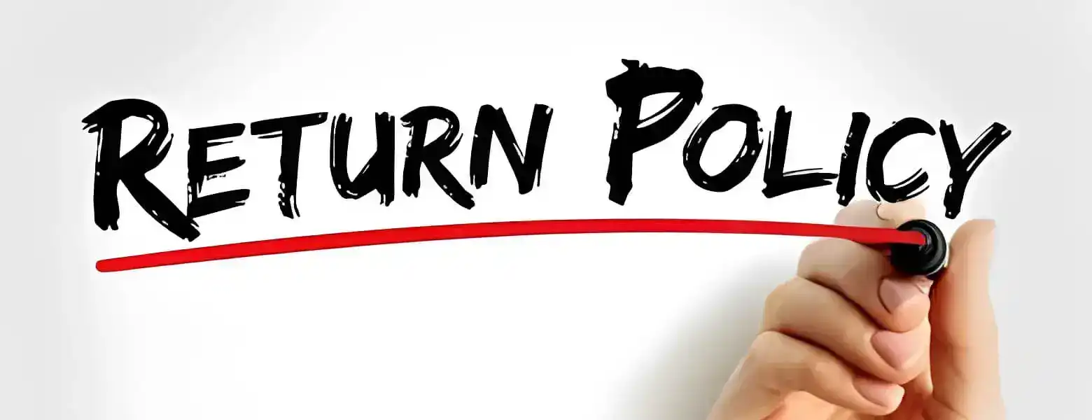 RETURN AND EXCHANGE POLICY 1