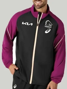 2024 NRL Brisbane Broncos Purple Jacket