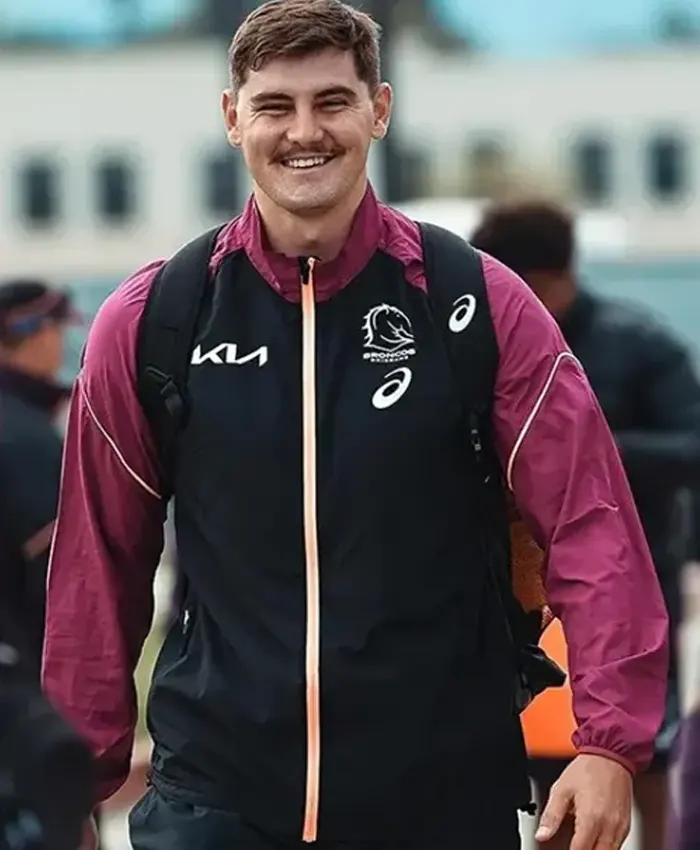 2024 NRL Brisbane Broncos Track Jacket