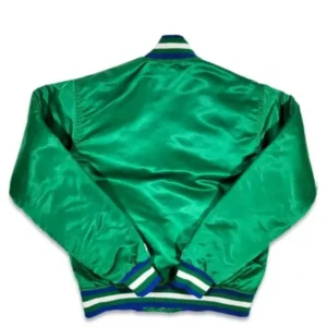 80s Dallas Mavericks Satin Varsity Jacket