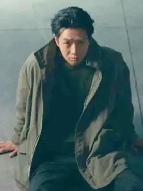 A Killer Paradox 2024 Lee Tang Green Cotton Jacket