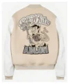 AC Milan Off White Varsity Jacket on Sale 