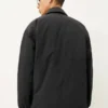 Aaron Nylon Black Jacket