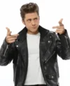 Aaron Tveit Leather Jacket