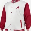 Alabama Crimson Tide Full-Snap Varsity Jacket
