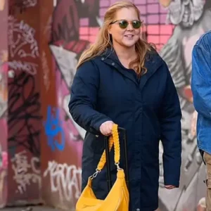 Amy Schumer Life and Beth S02 Blue Parka Jacket On Sale