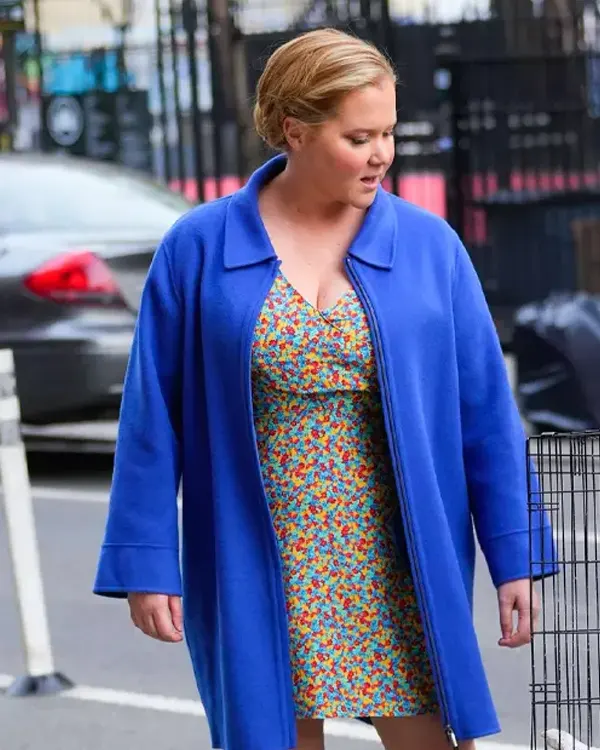 Amy Schumer Life and Beth S02 Blue Wool Jacket