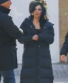 Amy Winehouse Back To Black 2024 Hooded Puffer Coat