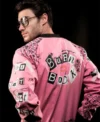 Anacoreta Burn Book Pink Bomber Jacket On Sale