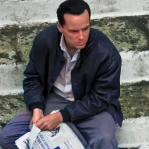 Andrew Scott Ripley 2024 Black Bomber Jacket