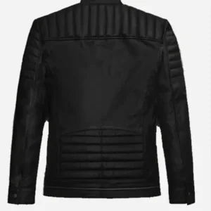 Andrew Tate Leather Jacket Back